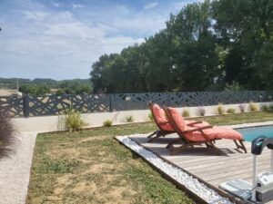 Brise vue aluminium déco