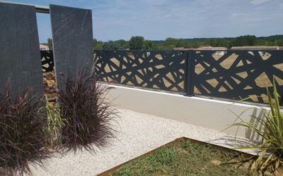 Brise vue décoratif aluminium