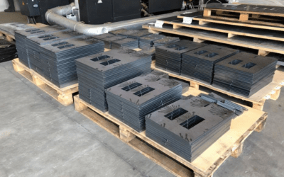 Platines de fixations acier 12mm