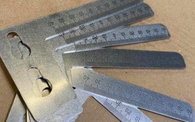 Pièces inox gravées au laser